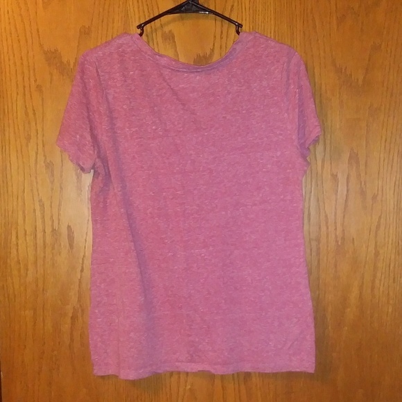 Set of Grey and Pink V-Neck T's - Picture 4 of 5